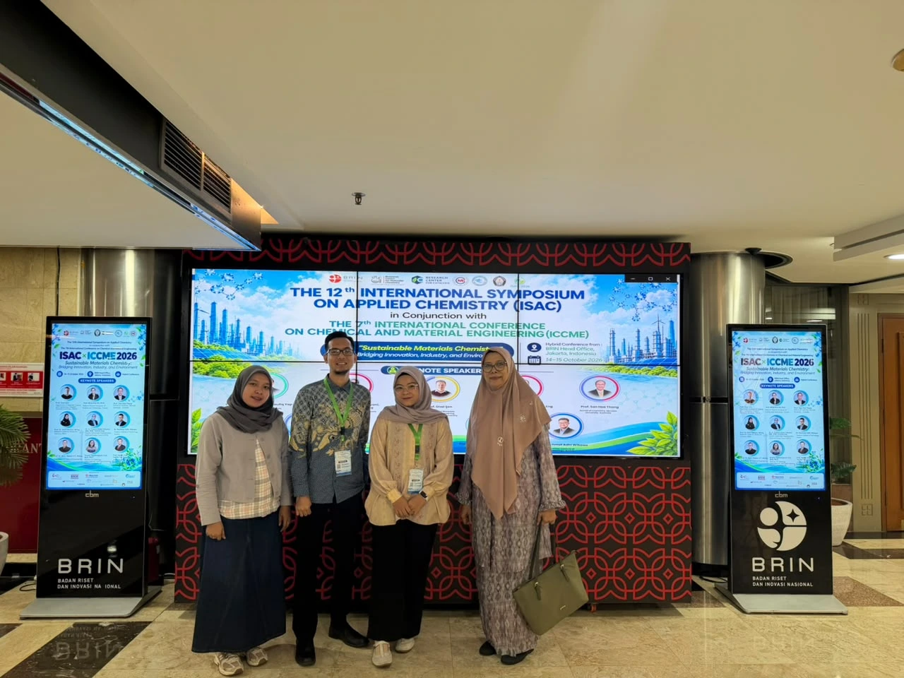Tim Peneliti FT USU Bawa Riset Sabun Cair Antimikroba ke ISAC–ICCME 2026